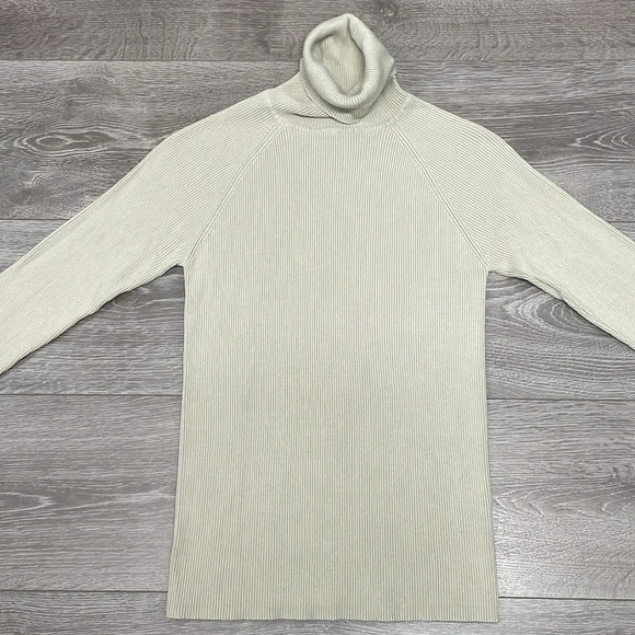 525 America Ribbed Knit Turtleneck Sweater M - Picture 3 of 14